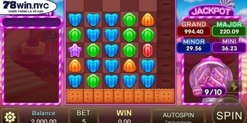 Cơ chế chiến thắng Baby Kẹo Ngọt 78WIN đơn giản